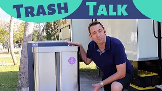 Best RV Trash Can//simple human Trash Can and Recycle Bin - simplehuman Trash Can Review