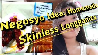 Murang Negosyo Idea sa Halagang 500: Homemade SKINLESS LONGGANIZA