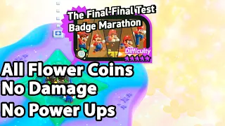 Super Mario Bros. Wonder - The Final-Final Test Badge Marathon Guide + 100% Completition Reward