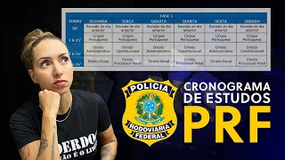 Plano de estudos GRATUITO para a Polícia Rodoviária Federal