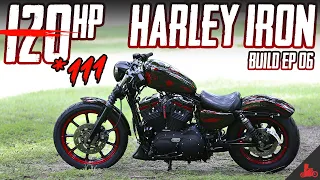 Harley Iron 883 to 1275 Build (Ep. 06)