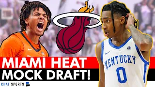 Miami Heat Two-Round Mock Draft From The Ringer: Draft Rob Dillingham? Heat Draft Rumors