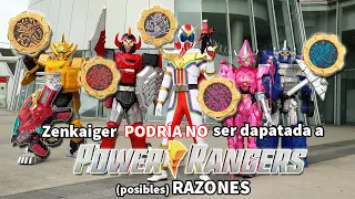 (POSIBLES) Razones por las que Zenkaiger no tendría adaptación a Power Rangers| Trajes, armas y más
