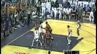 Michael Jordan hits game winner vs. Cavs (1993) (Bulls radio broadcast)