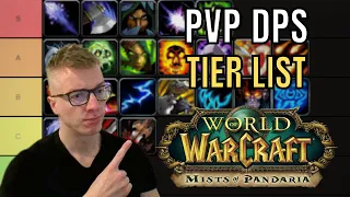 PvP DPS Tier List - WoW Mists of Pandaria