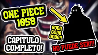 ¡¡ODA ES UN GENIO!! CAPITULAZO, DIOS! ¡GODA! ONE PIECE 1058 RESUMEN COMPLETO | MANGA 1058 ONE PIECE