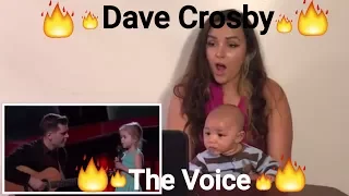 (Maria'&Kyrie Reacts) The Voice 2017 Blind Audition - Dave Crosby: "I Will Follow You into the Dark"