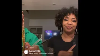 Judy and DaBrat with the dogs 🐶 Instagram Live 9/14