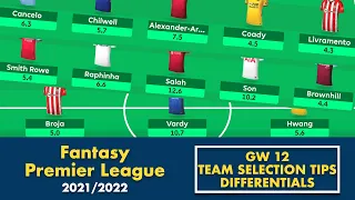 FPL GW12 Team Reveal | GW12 WILDCARD | Fantasy Premier League Tips 2021/22 | GW12 Captain Picks