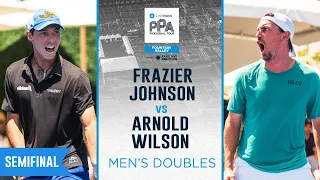 Frazier/Johnson take on Arnold/Wilson in the Men's Doubles Semis!