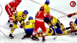 12.04.1974. Чемпионат мира. (HD) Швеция - СССР | WC1974. Sweden - USSR. 04/12/1974