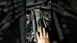 BMW E65 восстановление проводки ГБО