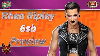 Rhea Ripley "The Judgment Day" 6sb Preview