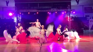 Belly dance with fan veil- YasmeenDance- Tancer cup 2019