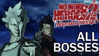 No More Heroes 2: All Bosses and Ending (4K 60fps) (Dolphin Emulator)