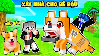 SAMMY VÀ PHONG CẬN 24H XÂY NHÀ CHO BÉ ĐẬU SIÊU ĐÁNG YÊU TRONG MINECRAFT