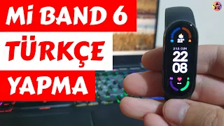 Xiaomi Mi Band 6 Türkçe Yapma: TÜRKÇE Dil Desteği Geldi! (Xiaomi Mi Band 6 Dil Değiştirme)