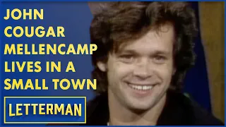 John Cougar Mellencamp Performs "Small Town" & "Pink Houses" | Letterman