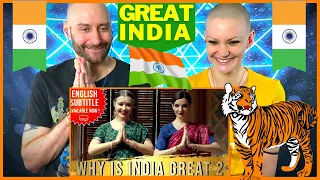 Why Is India Great 2 REACTION by foreigners | Hindustan Facts, Bharat Culture | India REACTION