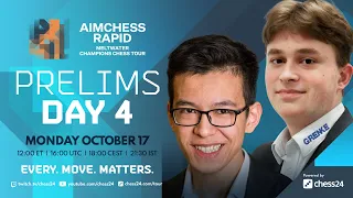 Champions Chess Tour: Aimchess Rapid | Day 4 | Commentary by David, Jovanka, Kaja & Lawrence