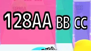 BALL RUN 2048 — INFINITY ∞ 128AA vs 4096BB vs 2048CC Ending (Max Level)