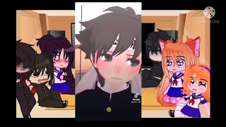 ||yandere sim and nemesis kun react to ayano aishi|| ||final part 3🌈||