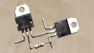 How To Make 12v DC To 220v AC Converter/Inverter Using 13007 & 13009 Transistor