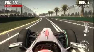 F1 2010 - Australia Onboard