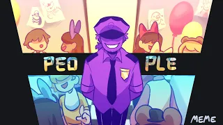 People //MEME//FNAF//Purple Guy//Flash/Blood Warning