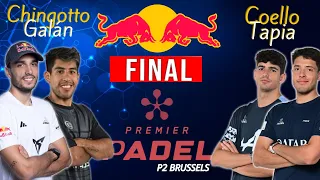 FINAL P2 BRUSSELS PREMIER PADEL 2024 | CHINGOTTO-GALÁN VS COELLO-TAPIA