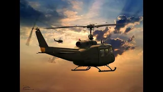 The First Secret Bombing of Cambodia by a Huey Helicopter - Vietnam War