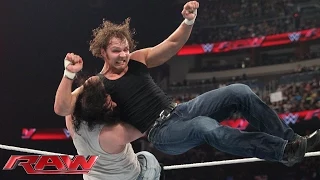 Dean Ambrose vs. Luke Harper: Raw, February 16, 2015