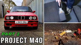 BMW First Deep Clean In 28 Years - Project M40 Part 2