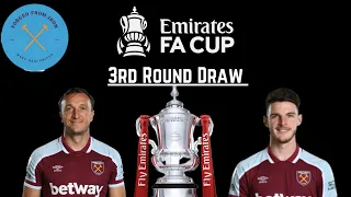 FA Cup 3rd Round Draw.