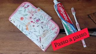 Porta higiene pessoal de um jeito fácil e rápido! #façaevenda #façavocêmesmo #artesanato