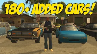 180+ New Added Cars in GTA San Andreas - Vehicle Mod Showcase (SA Style)