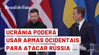 Ucrânia poderá usar armas ocidentais para atacar Rússia