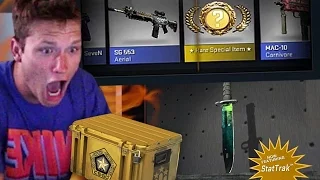 ТОП 5 РЕАКЦИЙ НА ВЫПАДЕНИЕ НОЖА ИЗ GAMMA CASE | KARAMBIT LORE?