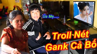 TROLL NÉT Trẻ Trâu Lấy Tiền Đóng Học Đi Chơi Nét Và Cái Kết Bị Mẹ Gank | TQ97