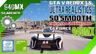 GTA V Redux 1.5 50+fps..? 😱 on Geforce 940MX - i5 7200u - 8GB Ram [Acer E5 475G]