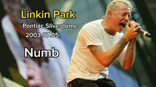 Linkin Park - Numb (Live Premiere) [Pontiac Silverdome, Pontiac, MI, USA 2003.07.04]