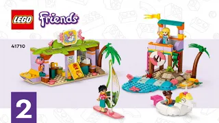 LEGO instructions - LEGO Friends - 41710 - Surfer Beach Fun (Book 2)