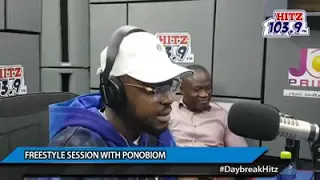 Yaa Pono freestyle with Andy Dosty on Hitz fm