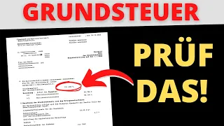 Grundsteuerbescheid prüfen und Grundsteuer berechnen - einfach erklärt