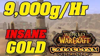 Make 9,000g PER HOUR In Cataclysm Classic Doing THIS!
