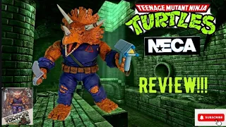 Neca | TRICERATON ZOG | Figure Review!! Eastman & Lairds Teenage Mutant Ninja Turtles