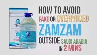 How to Avoid Fake Zamzam || Informative Video