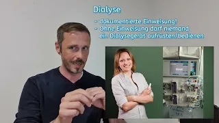 Zuschauerfrage: Dürfen Pflegekräfte eine Dialyse aufbauen und anschließen?