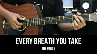 Every Breath You Take - The Police | EASY Guitar Tutorial - Chords / Lyrics - Guitar Lessons