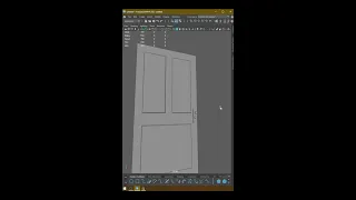 3d Modeling Tutorial - How to Model A Door in Autodesk Maya 2023